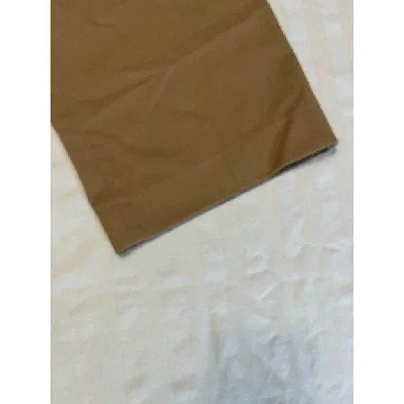 LL Bean Men's Double L Khaki Chinos Standard Fit Flat Front Pants Size 37 - Picture 3 of 8